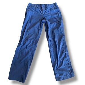 Columbia PFG Women's Nylon Fishing Pants Navy Size 10 Regular
